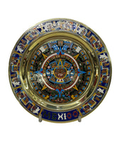 Cargar imagen en el visor de la galería, Calendario Azteca fotograbado en latón 20 cm.