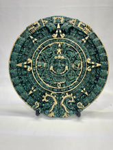 Cargar imagen en el visor de la galería, Calendario Rústico de Malaquita verde con dorado
