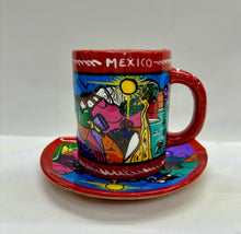 Cargar imagen en el visor de la galería, Taza media luna con plato