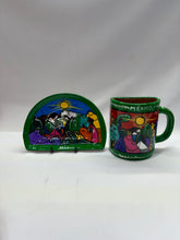 Cargar imagen en el visor de la galería, Taza media luna con plato