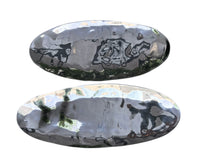 Cargar imagen en el visor de la galería, Charolas ovaladas en pewter