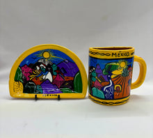 Cargar imagen en el visor de la galería, Taza media luna con plato