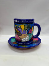Cargar imagen en el visor de la galería, Taza media luna con plato