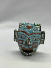 Cargar imagen en el visor de la galería, Macara chica de obsidiana con incrustaciones