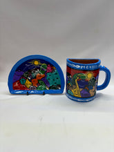 Cargar imagen en el visor de la galería, Taza media luna con plato