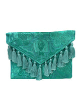 Cargar imagen en el visor de la galería, Carteras bordadas bicolor