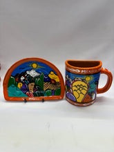 Cargar imagen en el visor de la galería, Taza media luna con plato