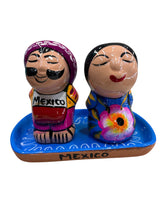 Cargar imagen en el visor de la galería, Juego amor a la Mexicana, salero y pimentero
