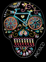 Cargar imagen en el visor de la galería, Playeras Calacas Bicicleta