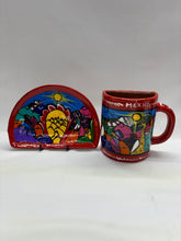 Cargar imagen en el visor de la galería, Taza media luna con plato