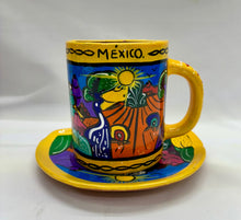 Cargar imagen en el visor de la galería, Taza media luna con plato