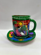 Cargar imagen en el visor de la galería, Taza media luna con plato