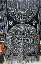 Cargar imagen en el visor de la galería, Rebozo de Calendario Azteca