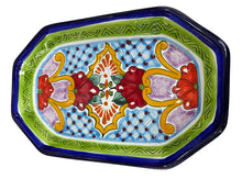 Cargar imagen en el visor de la galería, Juego de 6 tequileros en Talavera de colores