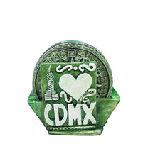 Cargar imagen en el visor de la galería, Porta vasos calendario azteca