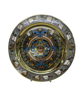 Cargar imagen en el visor de la galería, Calendario Azteca Fotograbado en latón 28 cm.
