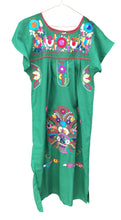Cargar imagen en el visor de la galería, Vestidos Tehuacán Popelina damas