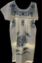 Cargar imagen en el visor de la galería, Vestido Tehuacán Manta damas