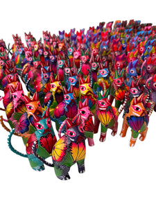 Set surtido 12 alebrijes medianos