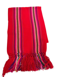 Rebozo de Rayas Tejido