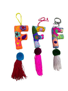 Letras bordadas