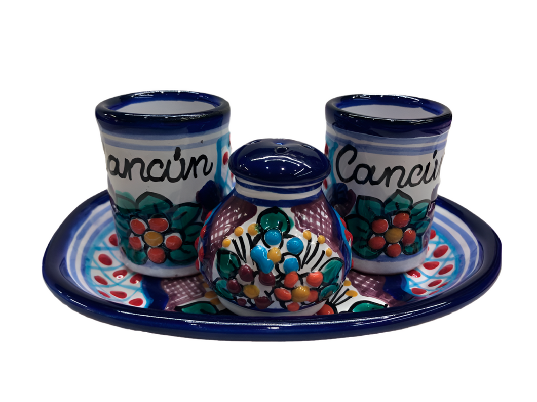 Juego de tequileros personalizado