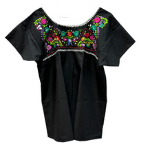 Cargar imagen en el visor de la galería, Blusa bordada para dama
