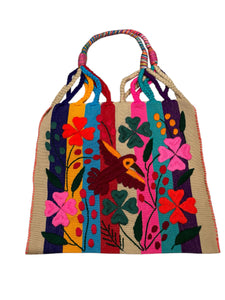 Bolsas de telar bordadas