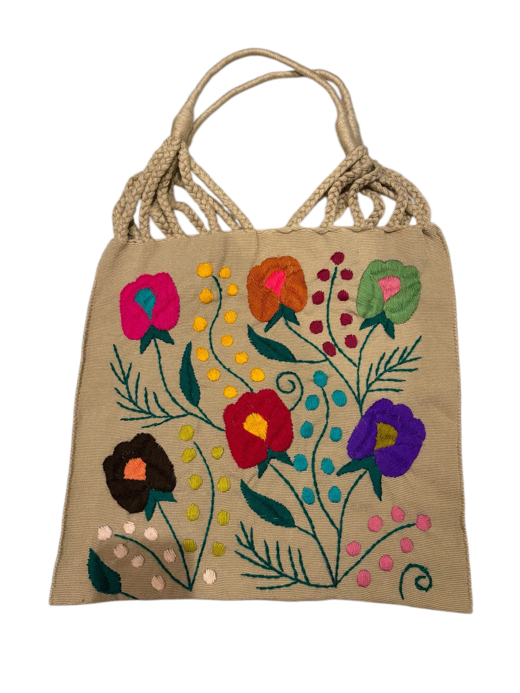 Bolsas de telar bordadas