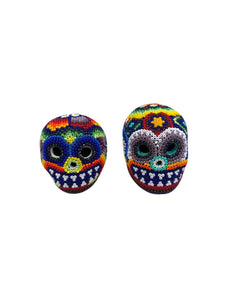 Calavera Huichol #1