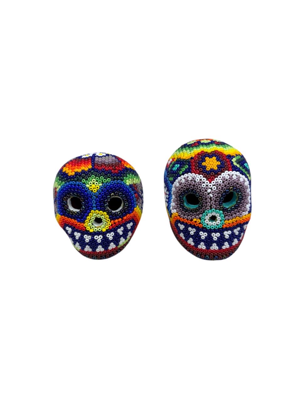 Calavera Huichol #1