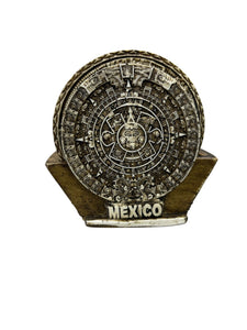 Portavasos de  calendario azteca