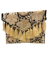 Cargar imagen en el visor de la galería, Carteras bordadas bicolor
