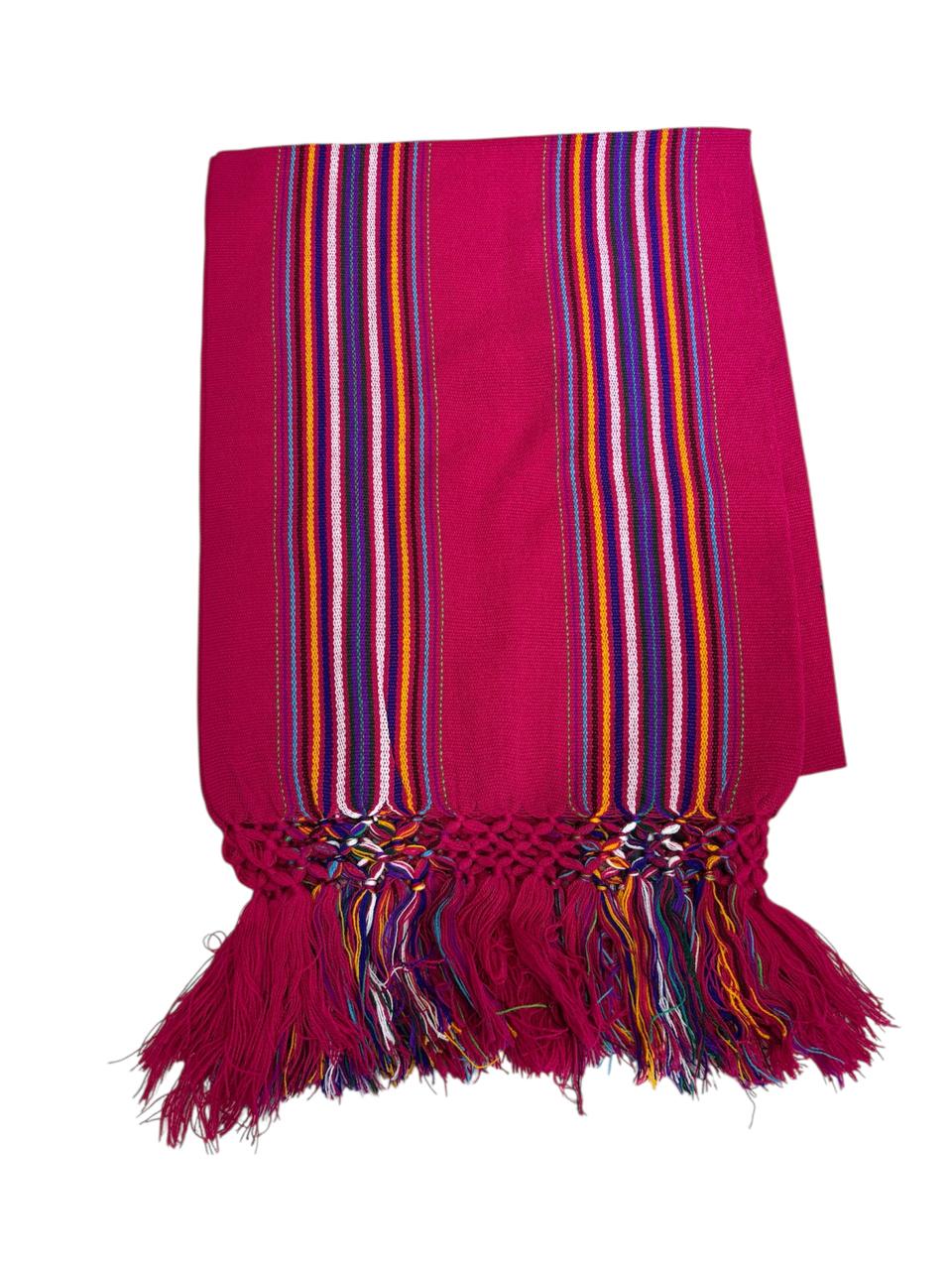 Rebozo de Rayas Tejido