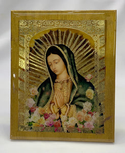 Virgen de Guadalupe con base