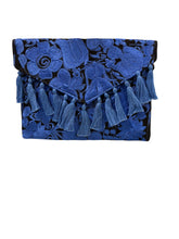 Cargar imagen en el visor de la galería, Carteras bordadas bicolor
