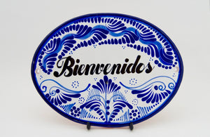 Placas de Talavera con texto especial 4 modelos disponibles