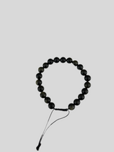 Cargar imagen en el visor de la galería, Pulsera de bola en obsidiana
