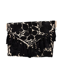 Carteras bordadas bicolor