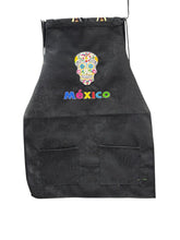Cargar imagen en el visor de la galería, Delantal Bordado Calavera
