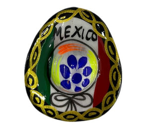 Imán de sombrero tricolor