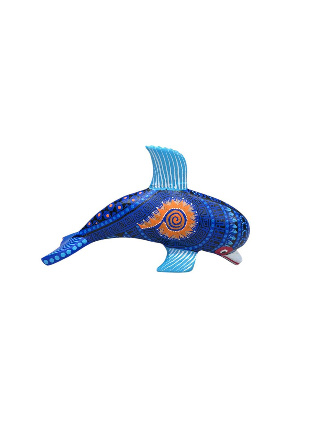 Delfín nadando alebrije