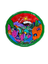 Cargar imagen en el visor de la galería, Frutero de Barro de historia 24cm
