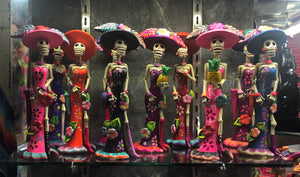 Catrinas de barro