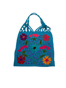 Bolsas de telar bordadas