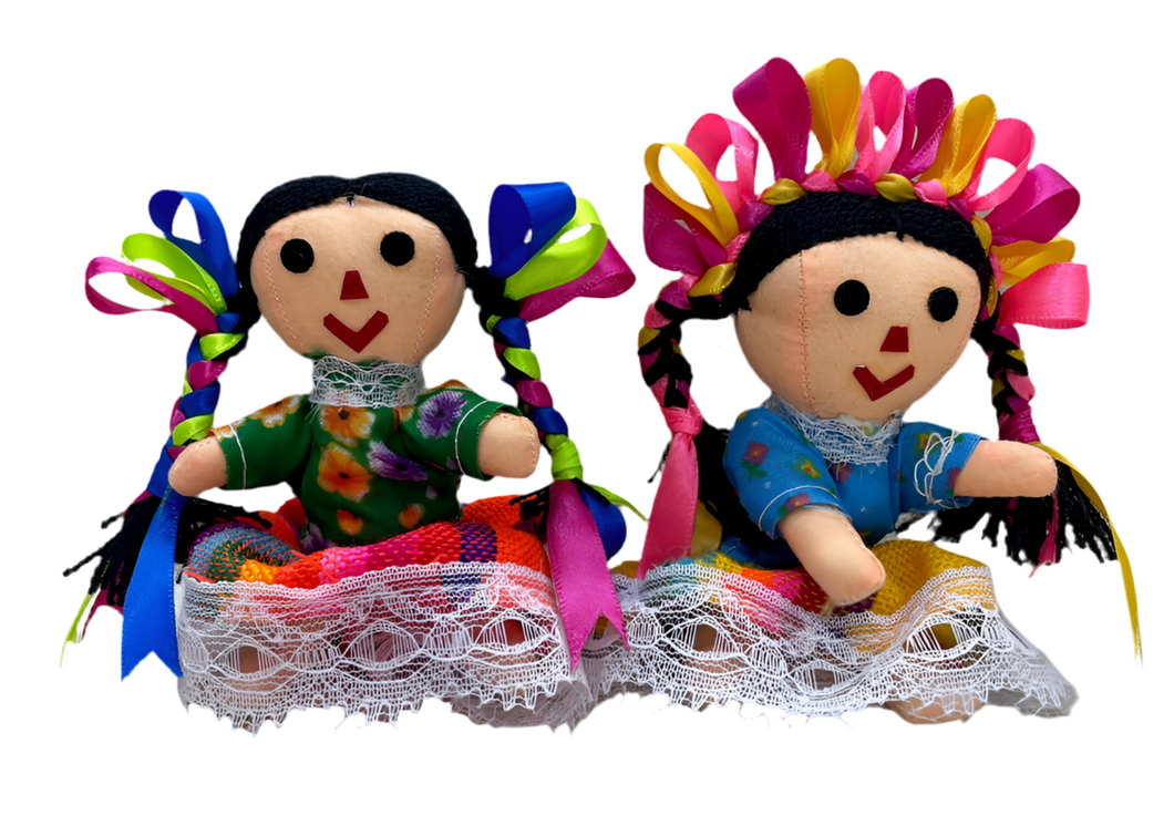 Muñeca Maria # 0, diadema y trenzas