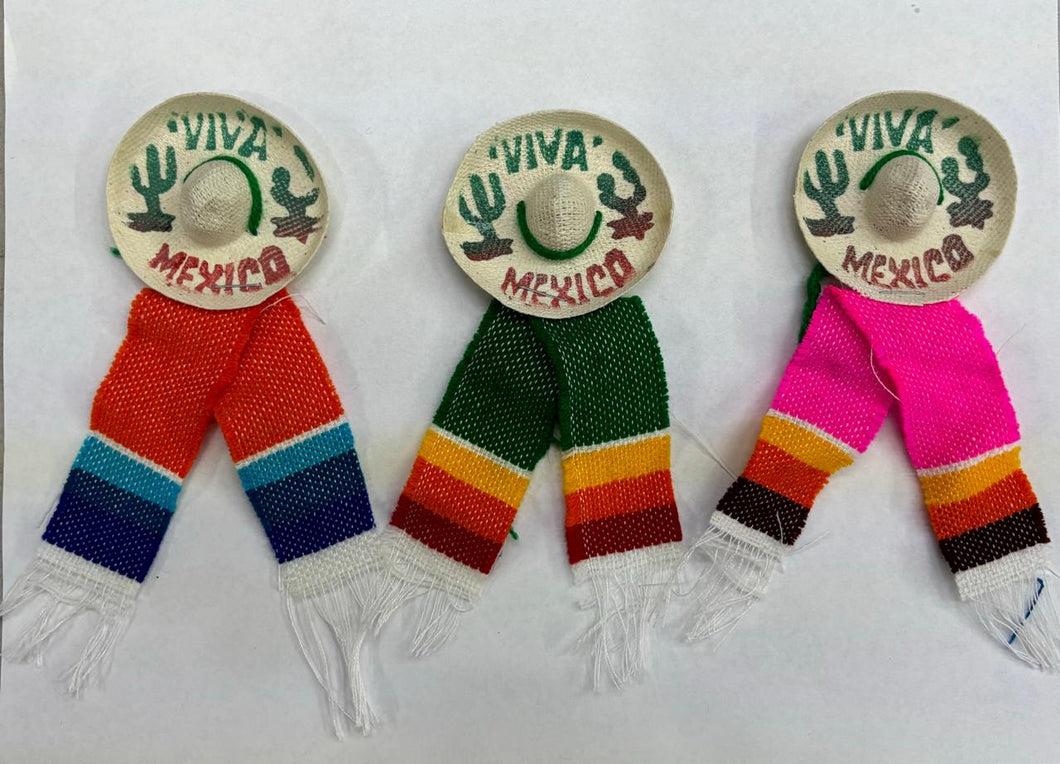 Sombrero con sarape, convenciones