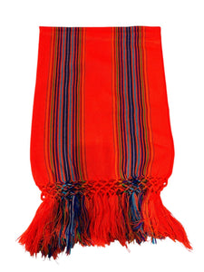 Rebozo de Rayas Tejido