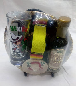 Sombrero con Tequila Reposado 50ml.