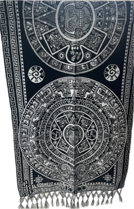 Rebozo de Calendario Azteca